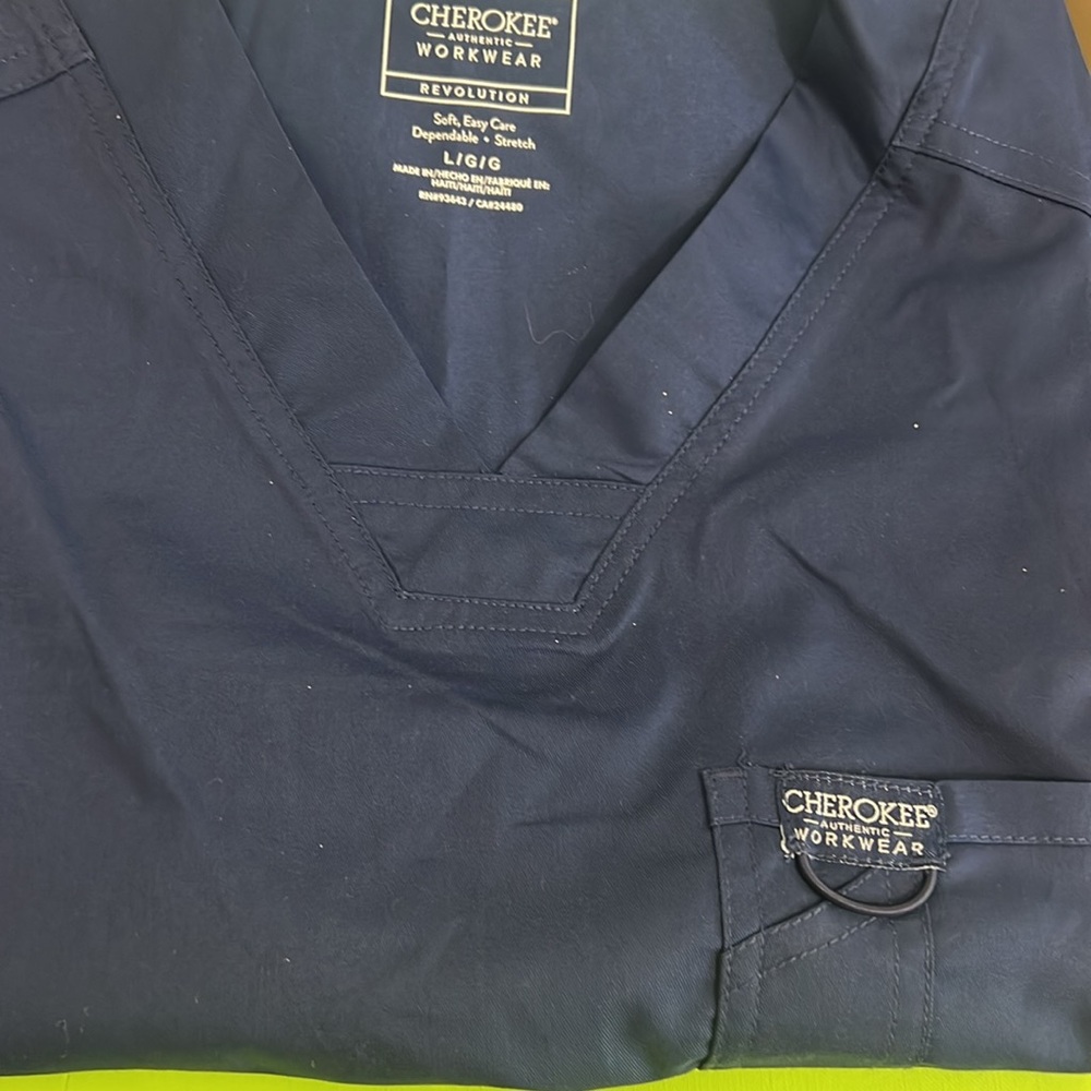 Cherokee Workwear Revolution Scrub Top SET OF. TWO